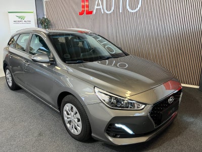 Hyundai i30 1,0 T-GDi 2019 Edition stc. Benzin modelår 2019 km 50000 Gråmetal nysynet klimaanlæg ABS