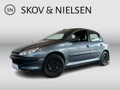 Peugeot 206 1,4 HDi S-line Diesel modelår 2007 km 283000 Blåmetal ABS airbag centrallås servostyring