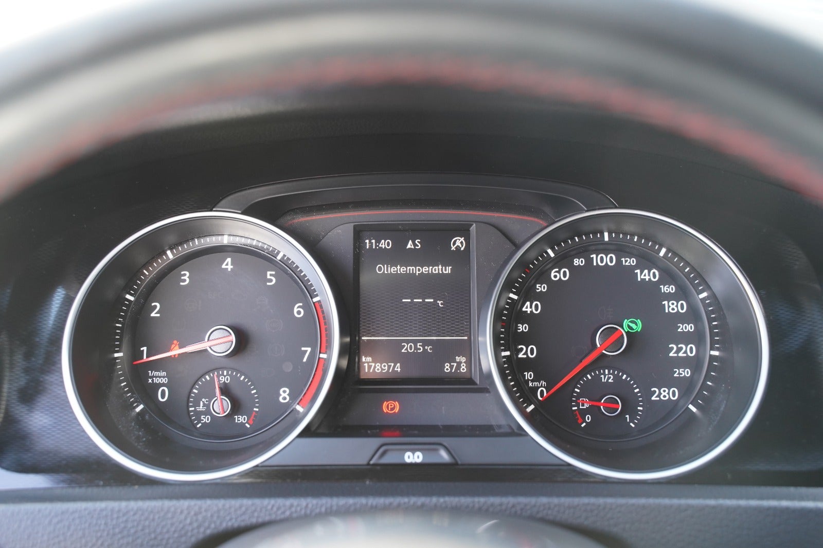 Billede af VW Golf VII 2,0 GTi Performance DSG BMT