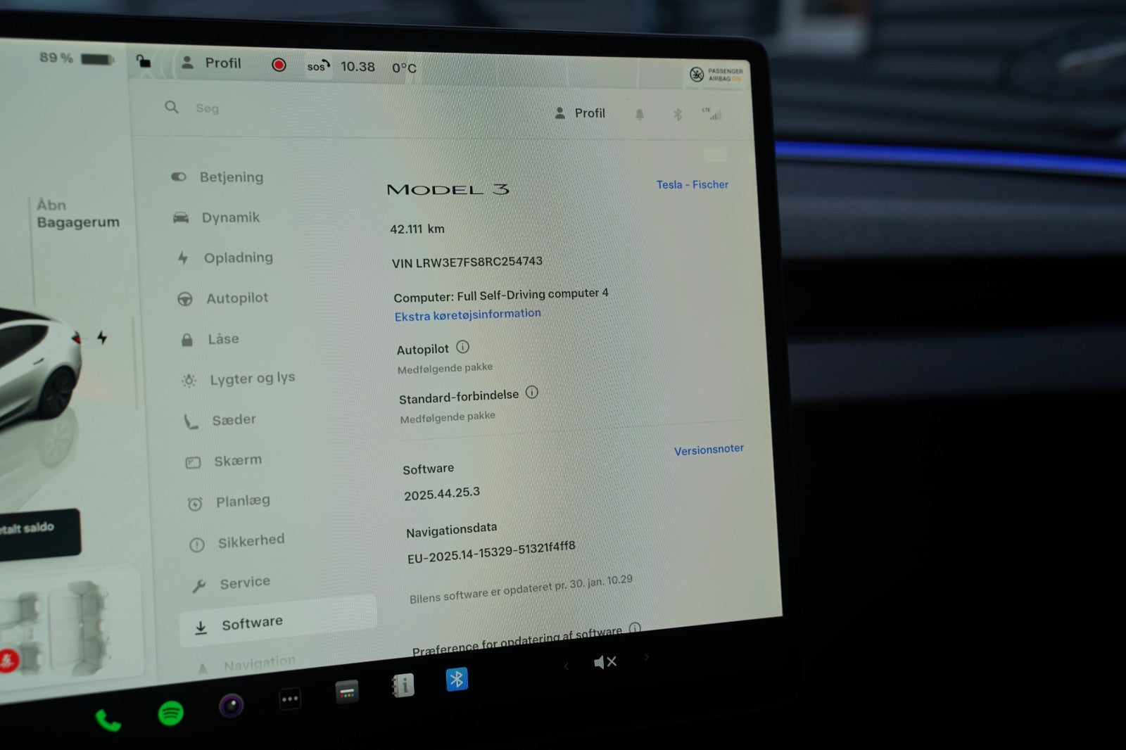 Billede af Tesla Model 3 RWD