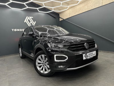 VW T-Roc 2,0 TDi 150 Sport DSG Diesel aut. Automatgear modelår 2020 km 220000 Sort træk nysynet klim