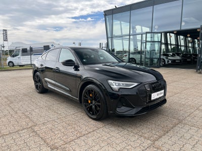 Audi e-tron Black Edition S-line Sportback quattro