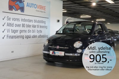Fiat 500 0,9 TwinAir 85 Lounge 3d