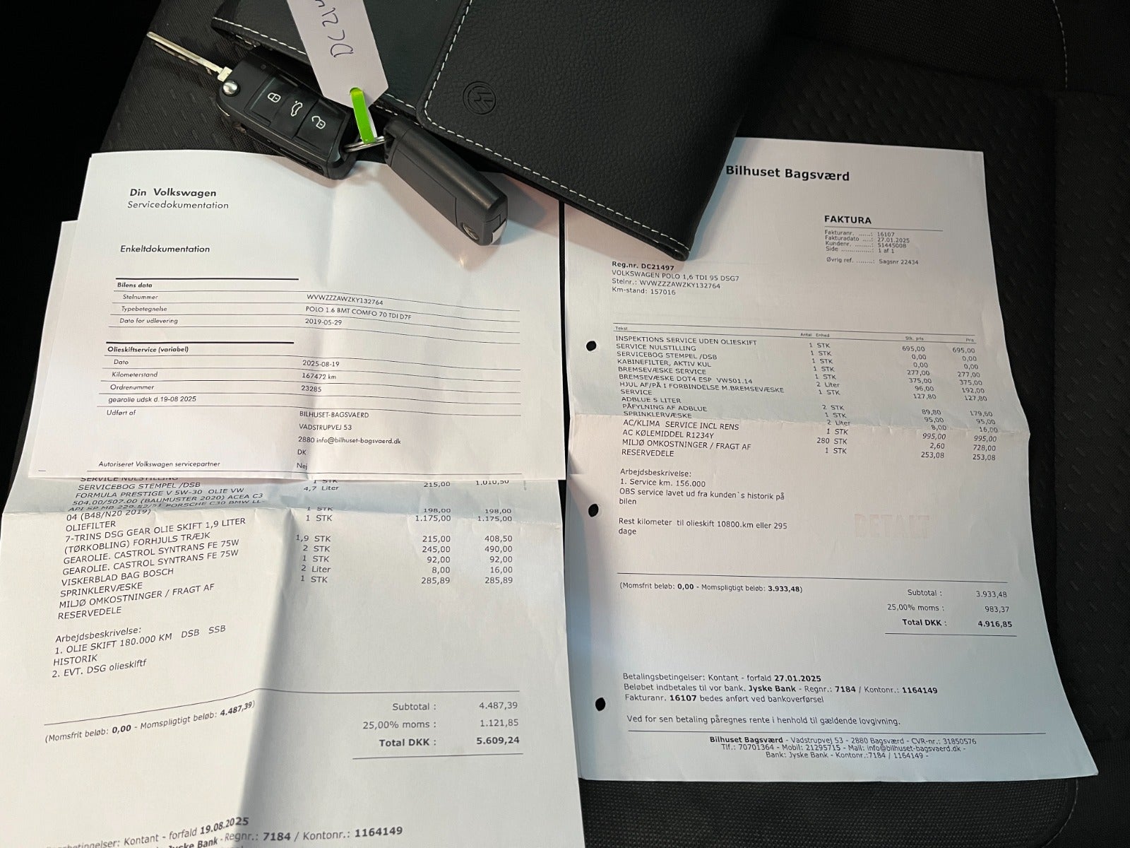 Billede af VW Polo 1,6 TDi 95 Comfortline DSG