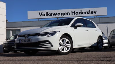 VW Golf VIII 1,5 TSi 130 Life Benzin modelår 2022 km 15000 Hvid ABS airbag, 3 ting der er værd at ta