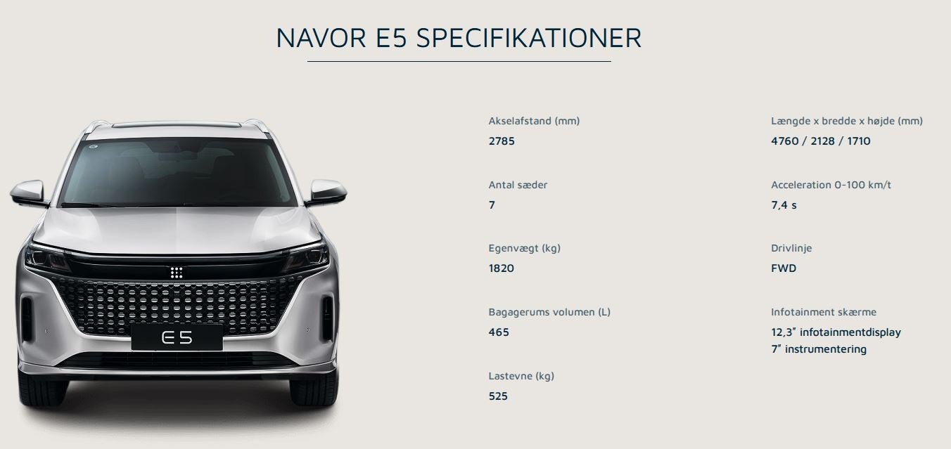 Navor E5 PHEV Rock