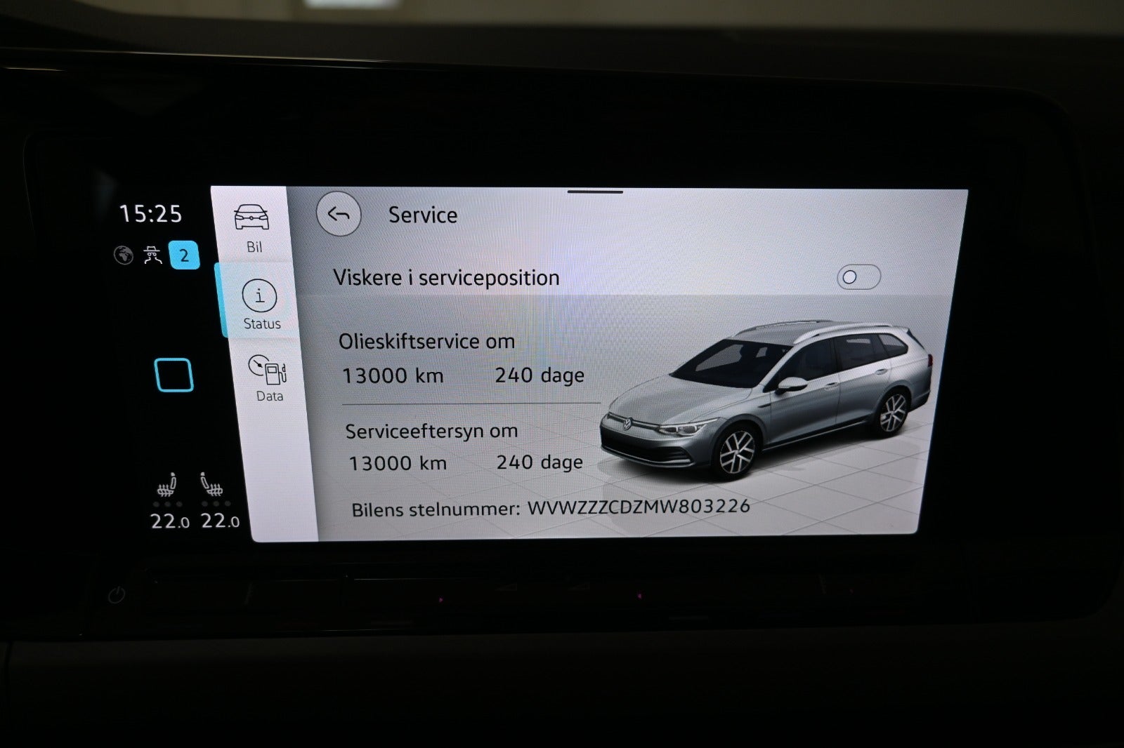 VW Golf VIII eTSi 130 Life Variant DSG
