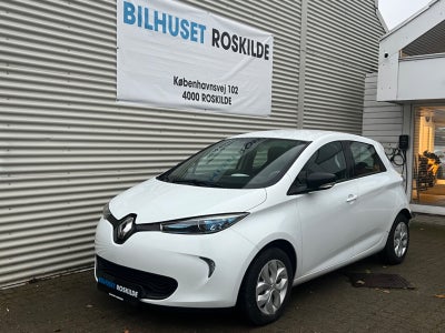 Renault Zoe 41 Intens El aut. Automatgear modelår 2018 km 116000 Hvid ABS airbag, BILEN SÆLGES ENGRO