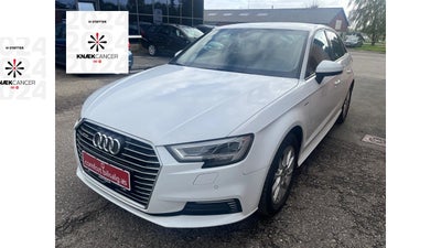 Audi A3 1,4 e-tron Sportback S-tr. Benzin aut. Automatgear modelår 2017 km 105000 Hvid nysynet klima