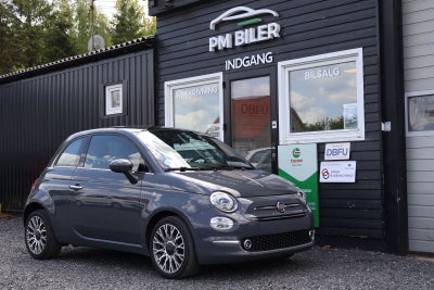 Modelår 2020 Kilometer 70.000 Drivmiddel Benzin Fiat 500C 1,2 Star .