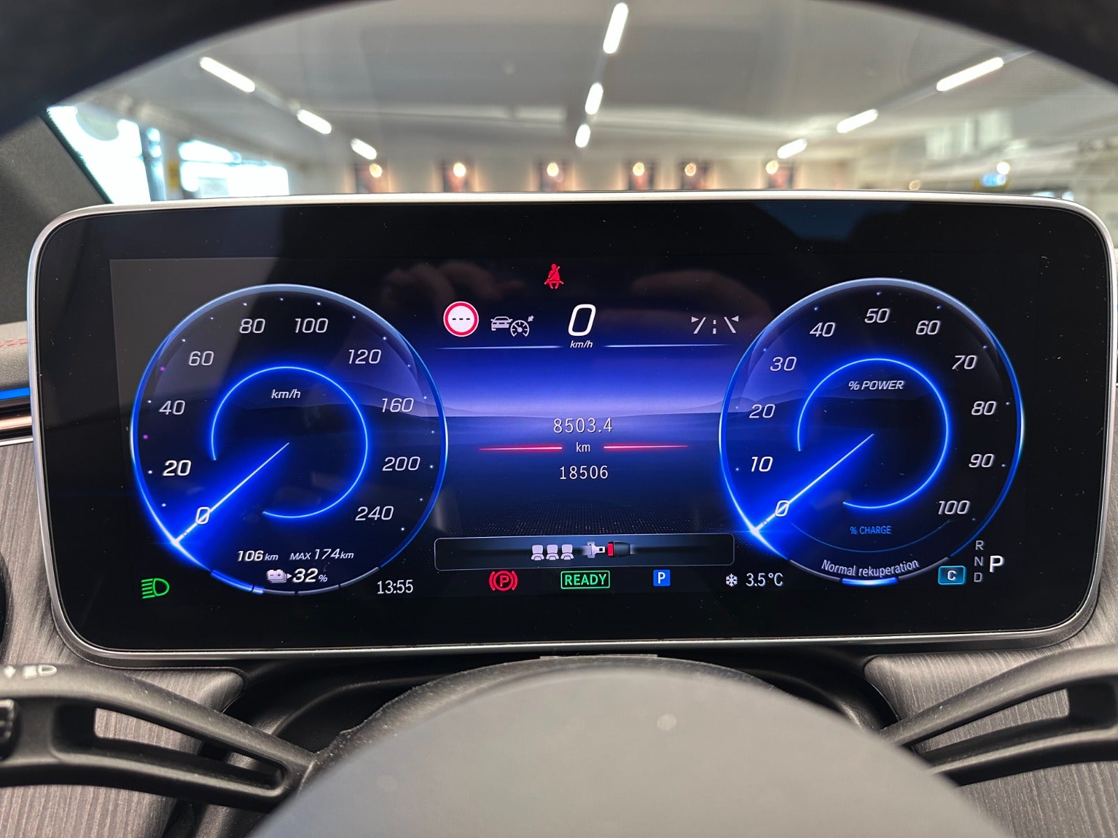 Billede af Mercedes EQE350  AMG Line