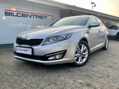 Kia Optima 1,7 CRDi 136 Advance Diesel modelår 2014 km 74000 Sølvmetal ABS airbag startspærre servos