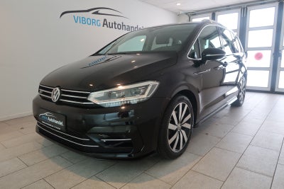 VW Touran 2,0 TDi 190 R-line DSG 7prs Diesel aut. Automatgear modelår 2017 km 78000 Sortmetal ABS ai