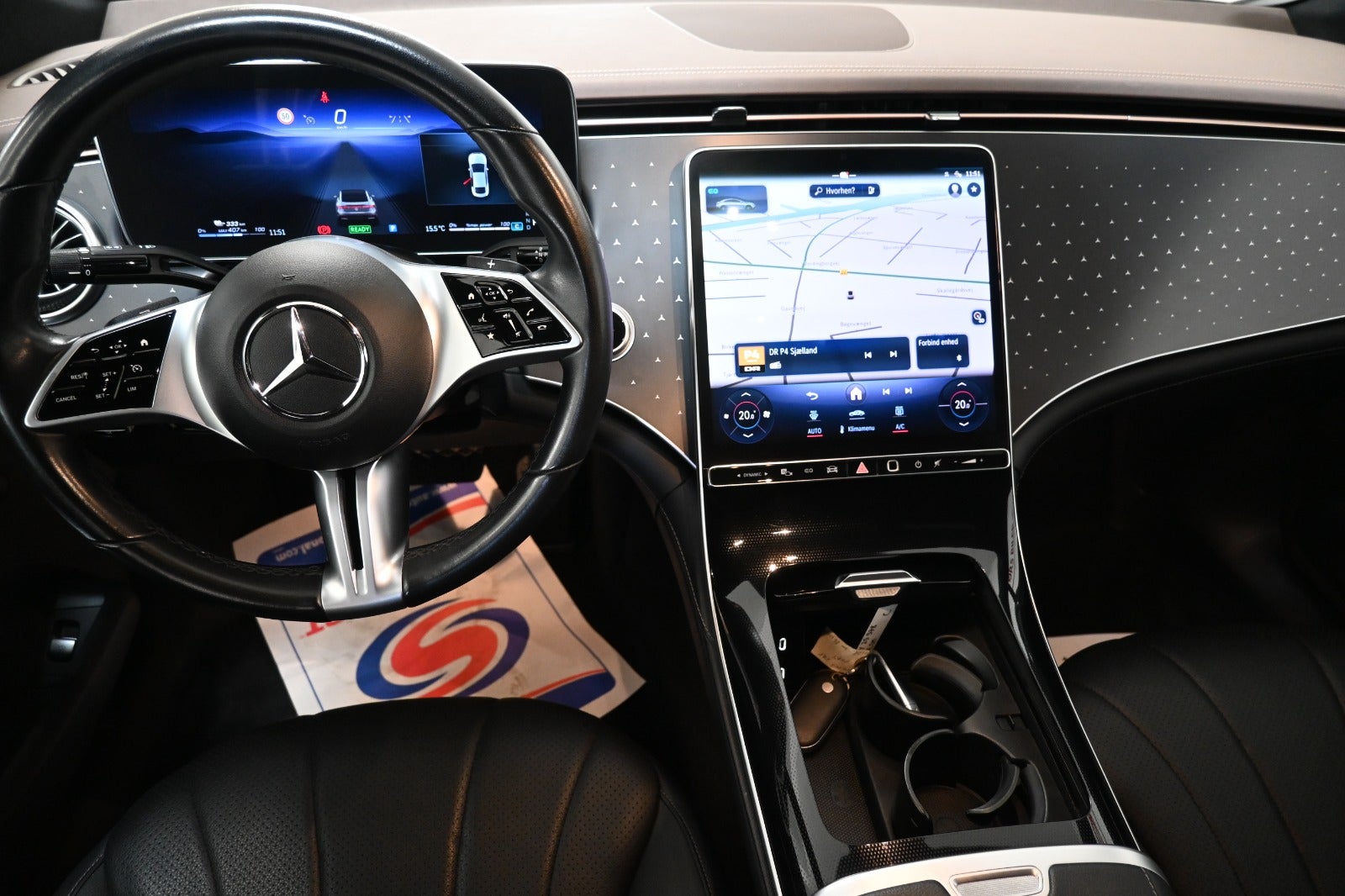 Mercedes EQE350+ Electric Art