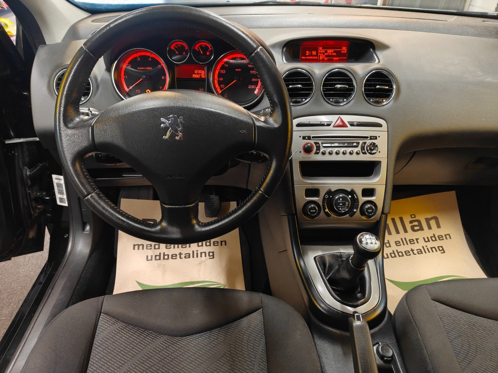 Billede af Peugeot 308 1,6 VTi Comfort+ stc.