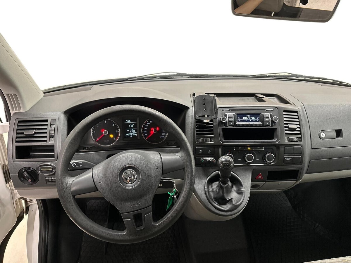 VW Transporter TDi 114 Kassevogn kort billede 9