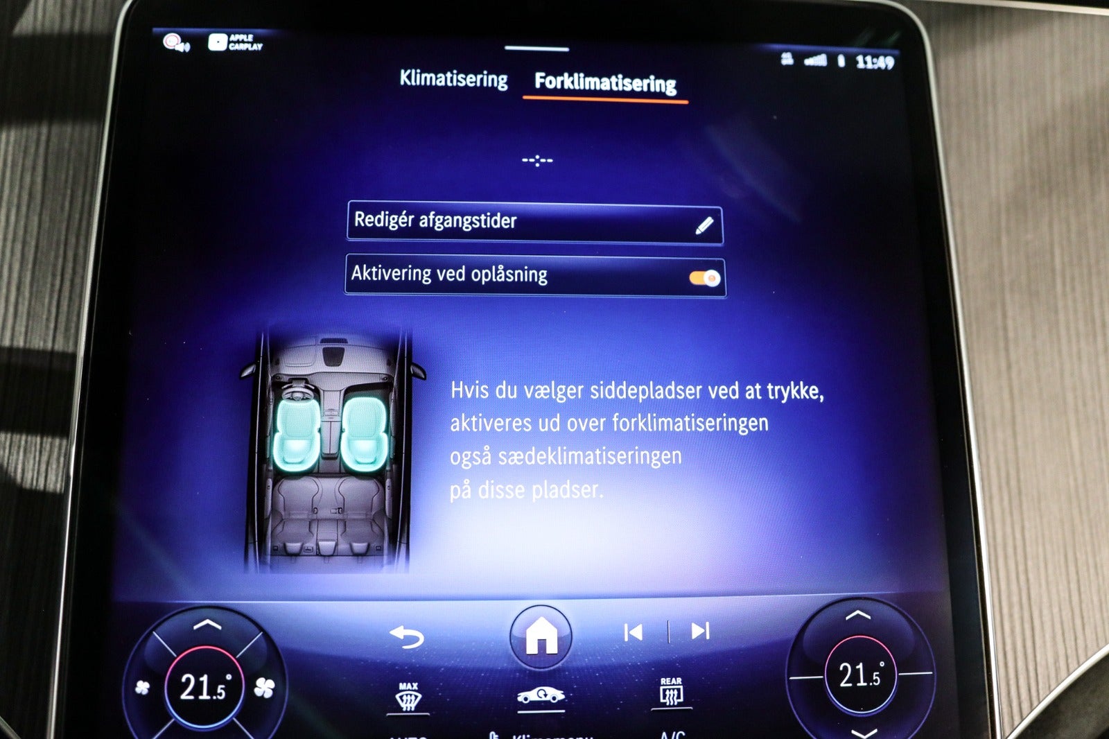 Billede af Mercedes EQE350+  AMG Line