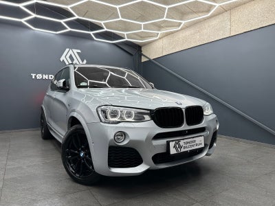 BMW X3 3,0 xDrive35d M-Sport aut. Diesel 4x4 4x4 aut. Automatgear modelår 2015 km 196000 Sølvmetal t