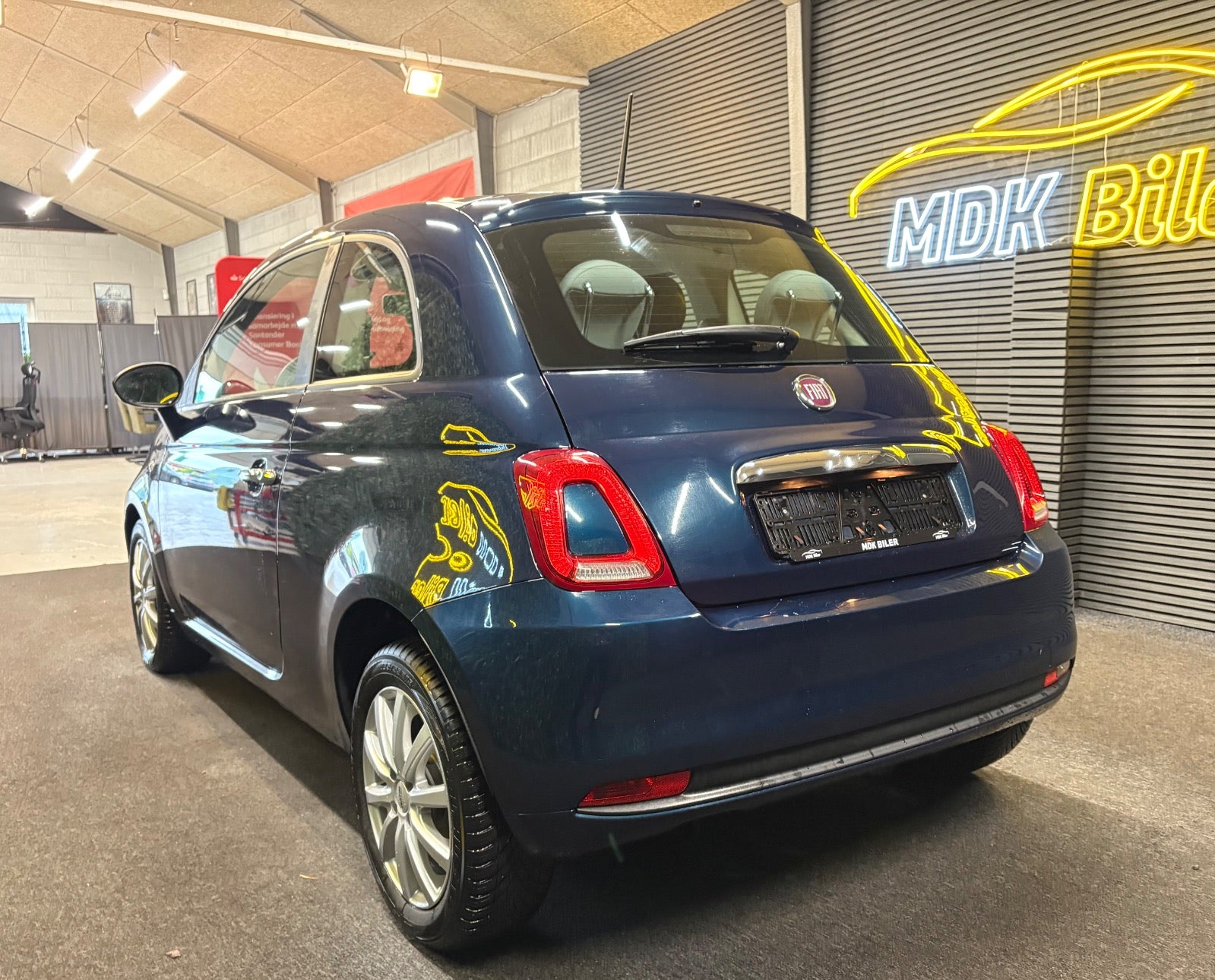 Billede af Fiat 500 0,9 TwinAir 80 Beauty Blue