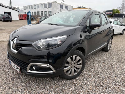 Renault Captur 0,9 TCe 90 Dynamique Benzin modelår 2015 km 150000 Sort nysynet ABS airbag centrallås