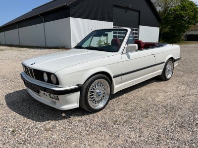 BMW 325i 2,5 Cabriolet Benzin modelår 1987 km 126000, En unikt eksemplar og ualmindeligt velholdt BM