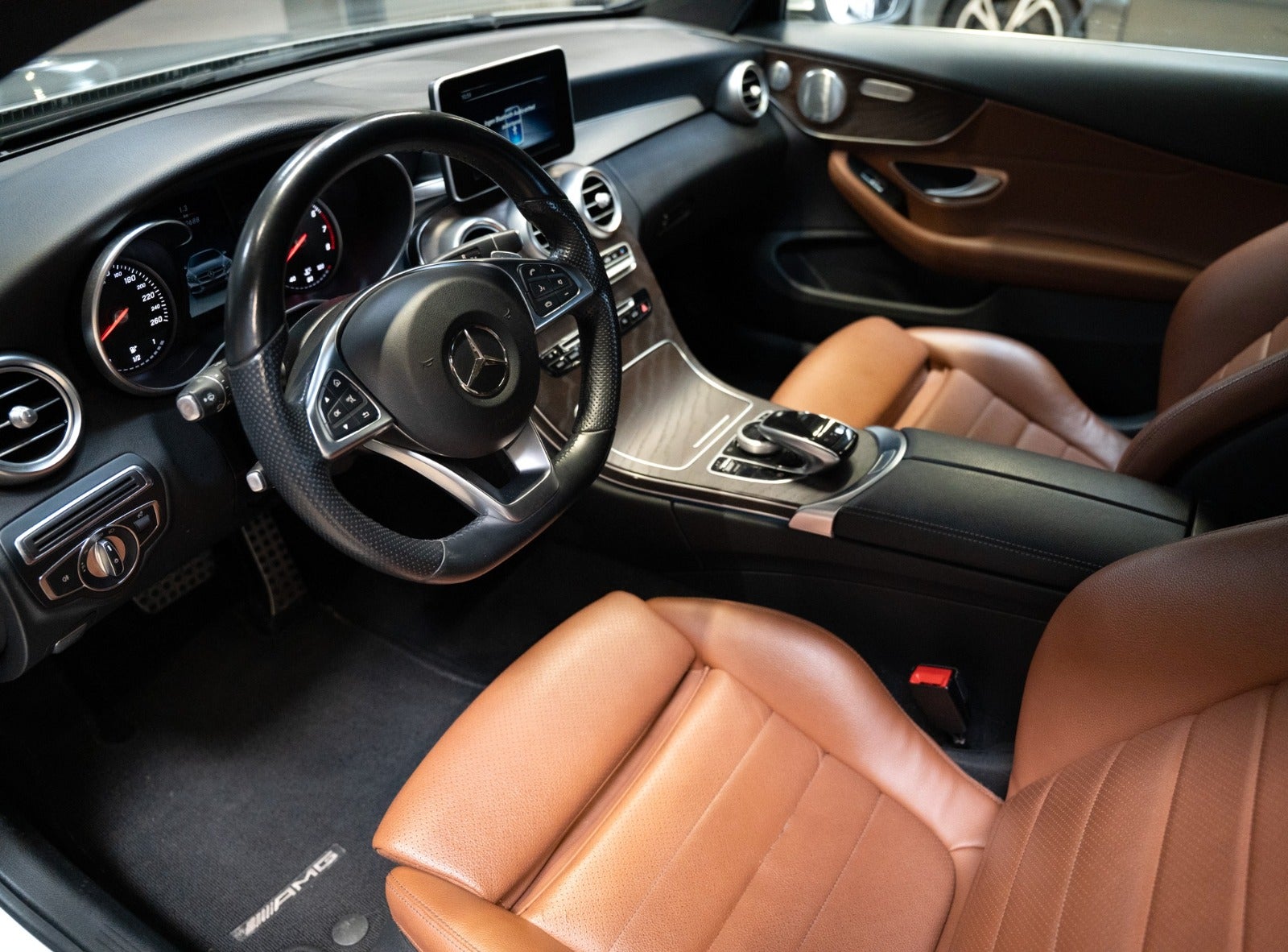 Billede af Mercedes C200 2,0 AMG Line Coupé aut.