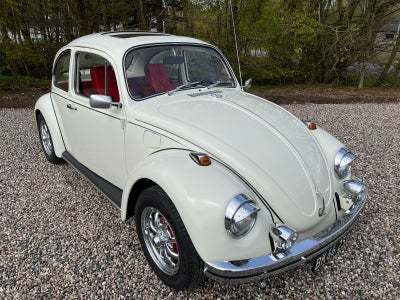 VW 1200 1,2 Type 117 Benzin modelår 1969 km 98000 Hvid, Ekstremt fin VW Bobbel type 117 med original