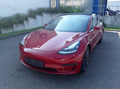 Tesla Model 3  Performance AWD El 4x4 4x4 aut. Automatgear modelår 2020 km 36700 Rød nysynet klimaan