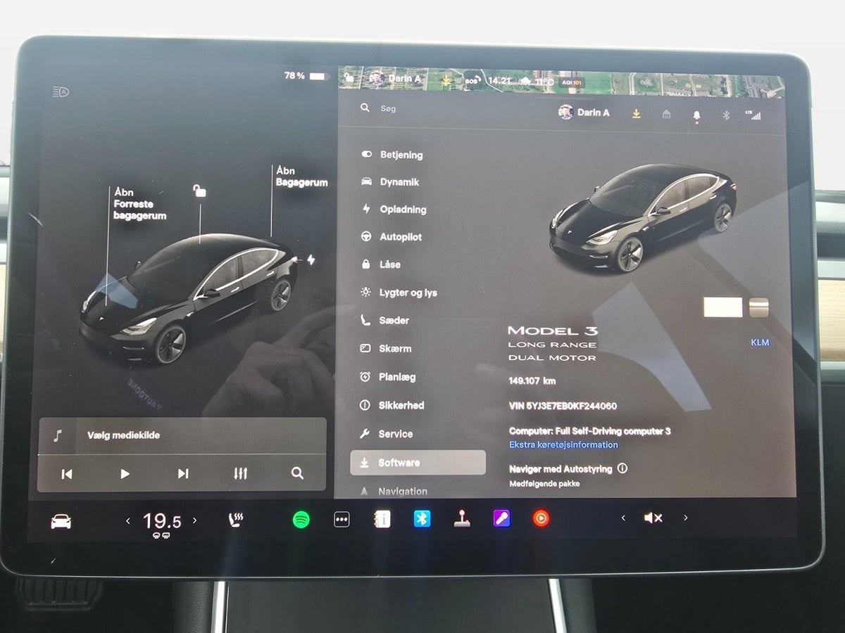 Billede af Tesla Model 3  Long Range AWD