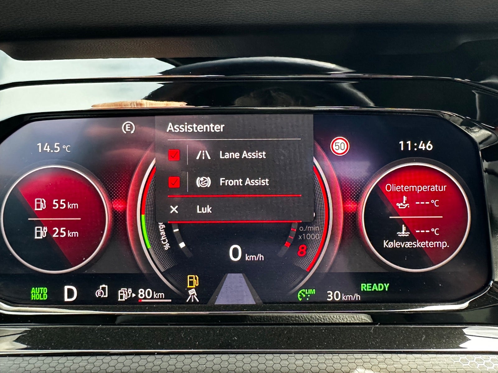 Billede af VW Golf VIII 1,4 GTE DSG