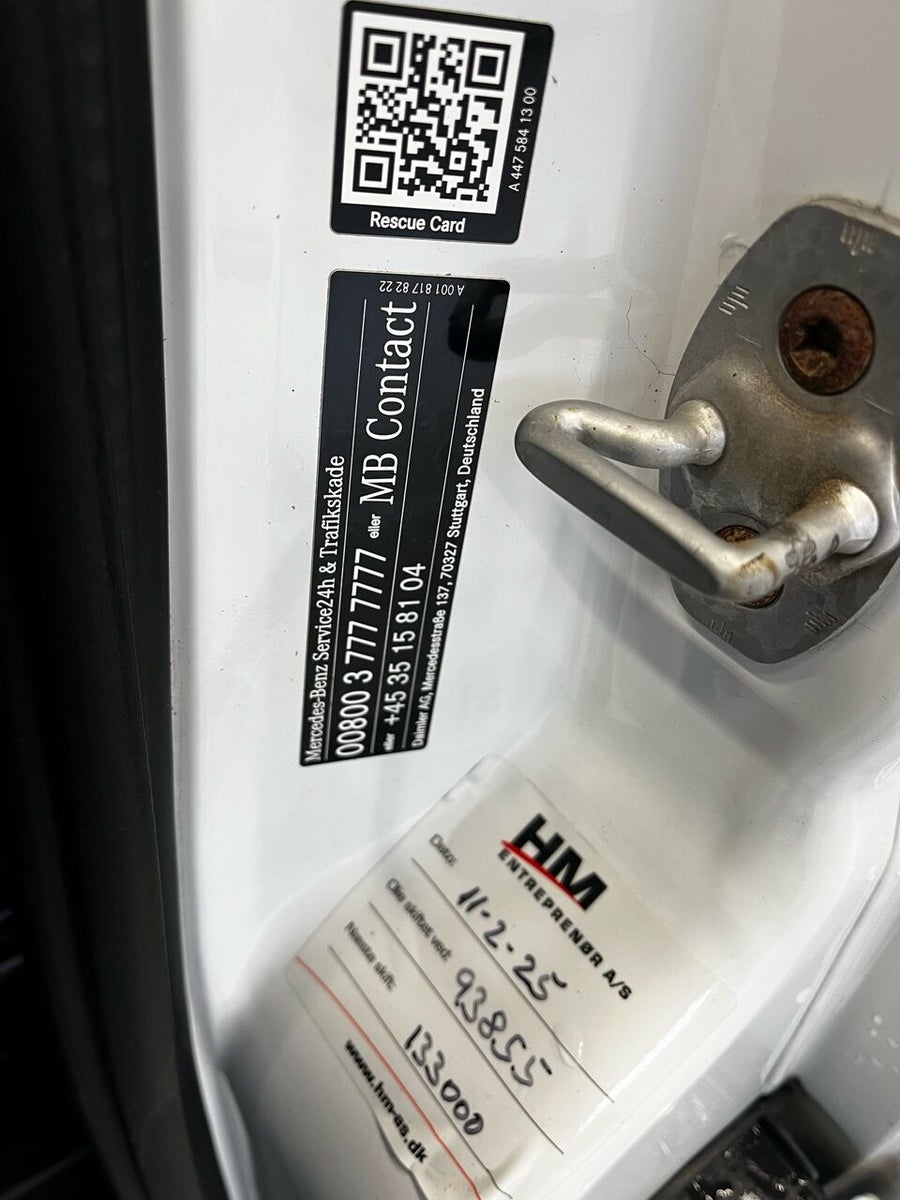 Mercedes Vito 114 CDi Kassevogn aut. XL billede 12