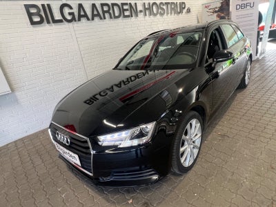 Audi A4 2,0 TDi 150 Avant S-tr. Diesel aut. Automatgear modelår 2017 km 148000 Sort klimaanlæg ABS a