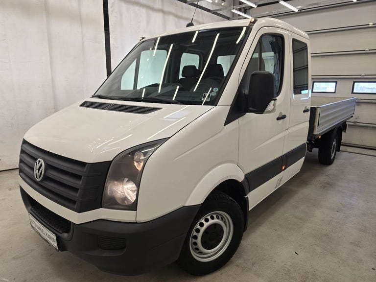 VW Crafter TDi 163 Mandskabsvogn m/alulad L