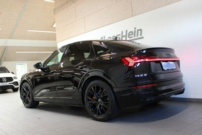 Audi e-tron Black Edition S-line Sportback quattro