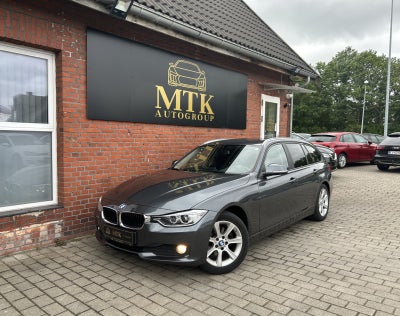 BMW 320d 2,0 Touring aut. Diesel aut. Automatgear modelår 2015 km 174000 Gråmetal nysynet ABS airbag