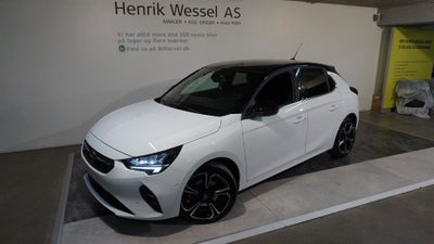 Opel Corsa 1,2 T 100 Sport Benzin modelår 2023 km 6900 Hvid klimaanlæg ABS airbag startspærre servos