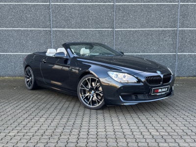 BMW 640i 3,0 Cabriolet aut. 2d