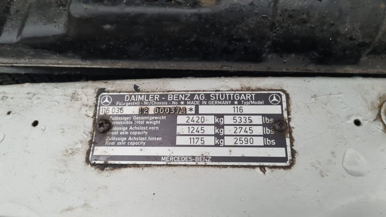 Mercedes 450 SEL aut.