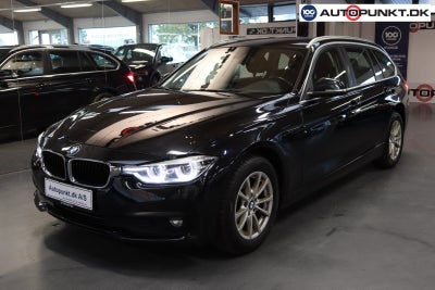 BMW 320d 2,0 Touring aut. Diesel aut. Automatgear modelår 2019 km 154000 Sort ABS airbag startspærre