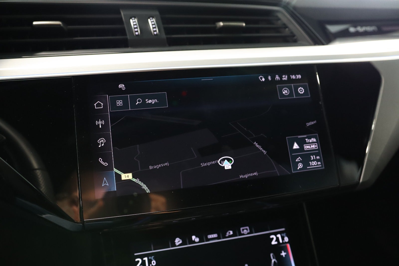 Billede af Audi Q8 e-tron 55 S-line Sportback quattro