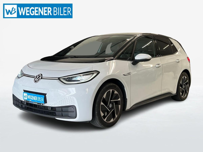 Nyhed El Modelår 2020 Kilometer 90.000 Drivmiddel El VW ID.3 58 Pro Performance . Finansie