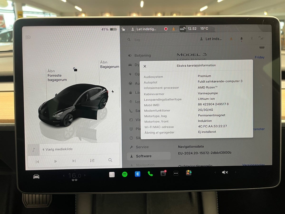 Billede af Tesla Model 3  Long Range AWD