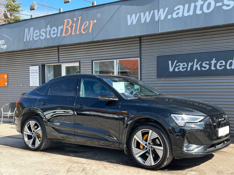 Audi e-tron Black Edition Sportback quattro