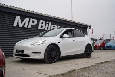 Tesla Model Y  Performance AWD El 4x4 4x4 aut. Automatgear modelår 2023 km 39800 Hvid nysynet ABS ai