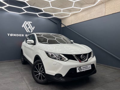 Nissan Qashqai 1,2 Dig-T 115 Visia X-tr. Benzin aut. Automatgear modelår 2014 km 109000 Hvid træk ny