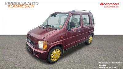 Suzuki Wagon R 1,2 GL Benzin modelår 1998 km 130000 Bordeaux ABS airbag centrallås servostyring, 🟠 