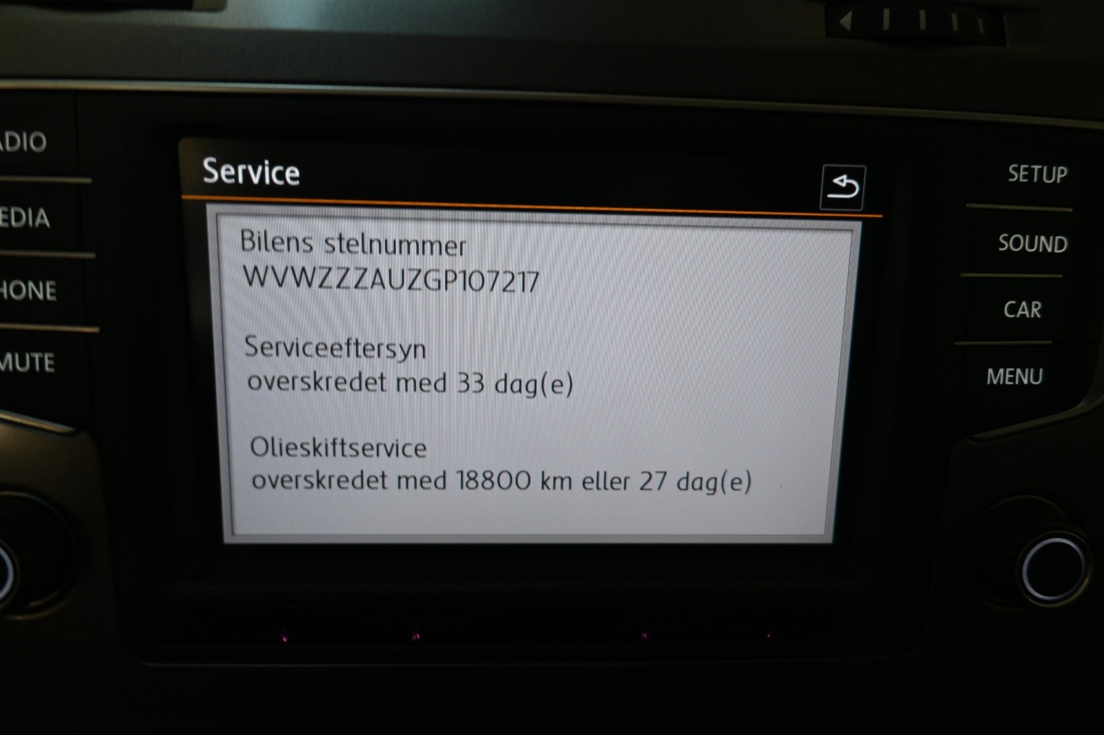 VW Golf VII TSi 125 Style BMT