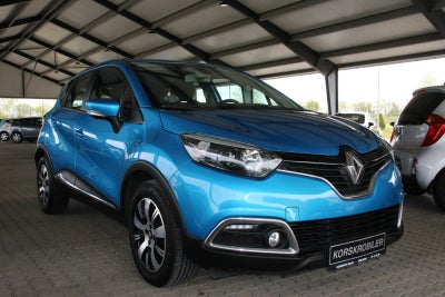 Renault Captur 1,5 dCi 90 Expression Diesel modelår 2014 km 220000 Blåmetal træk nysynet klimaanlæg 
