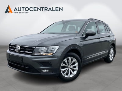 VW Tiguan 2,0 TDi 150 Comfortline DSG Diesel aut. Automatgear modelår 2020 km 63400 Gråmetal træk kl