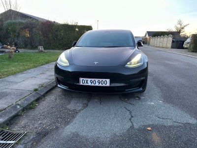 Tesla Model 3  Performance AWD El 4x4 4x4 aut. Automatgear modelår 2023 km 34000 Sort klimaanlæg ABS